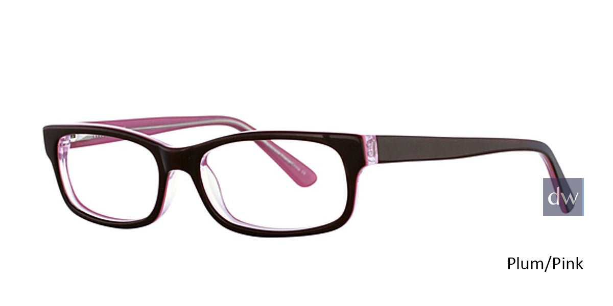 Plum/Pink Elan 3003 Eyeglasses.