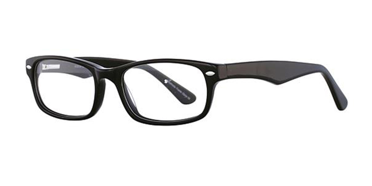 Black Elan 3009 Eyeglasses.