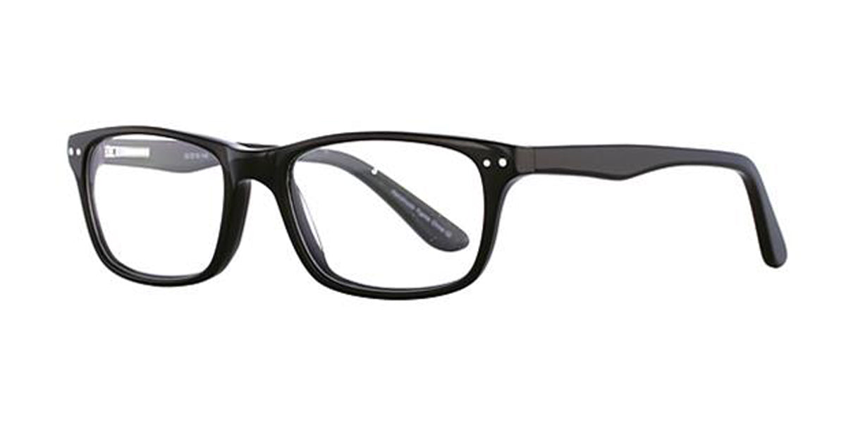 Black Elan 3010 Eyeglasses.