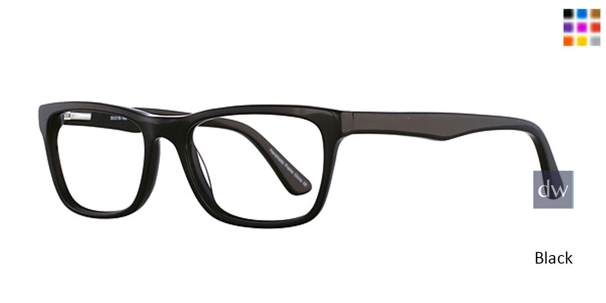 Black Elan 3011 Eyeglasses