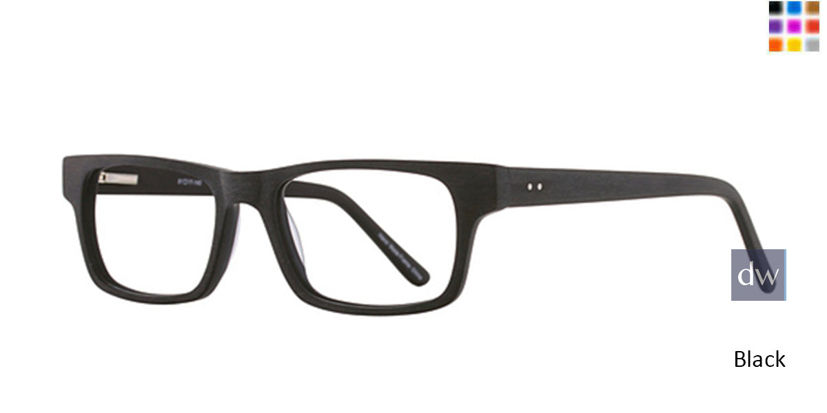 Black Elan 3019 Eyeglasses.