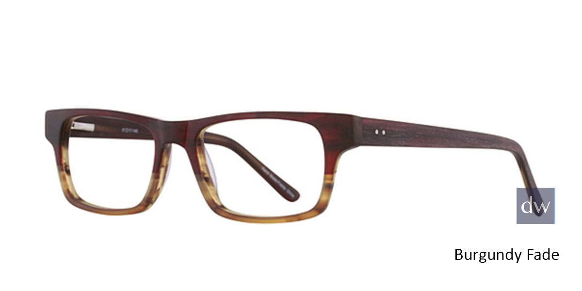 Burgundy Fade Elan 3019 Eyeglasses.