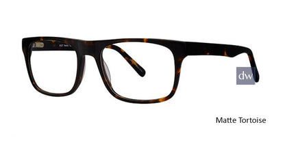 Matte Tortoise Elan 3027 Eyeglasses.