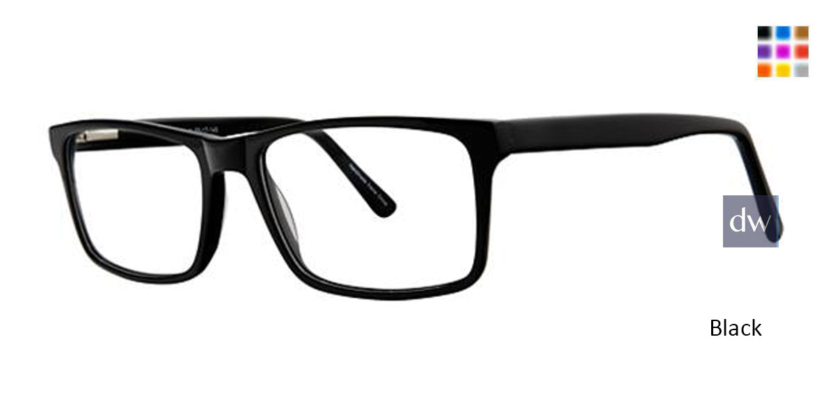 Black Elan 3032 Eyeglasses.