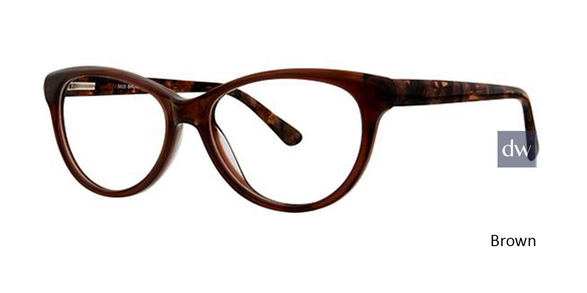 Brown Elan 3035 Eyeglasses.
