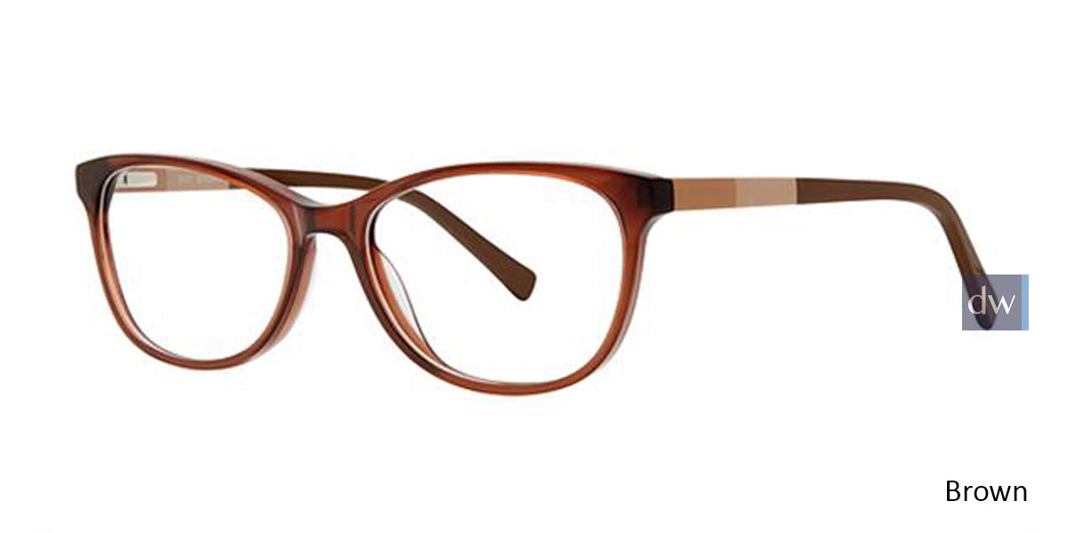 Brown Elan 3037 Eyeglasses.