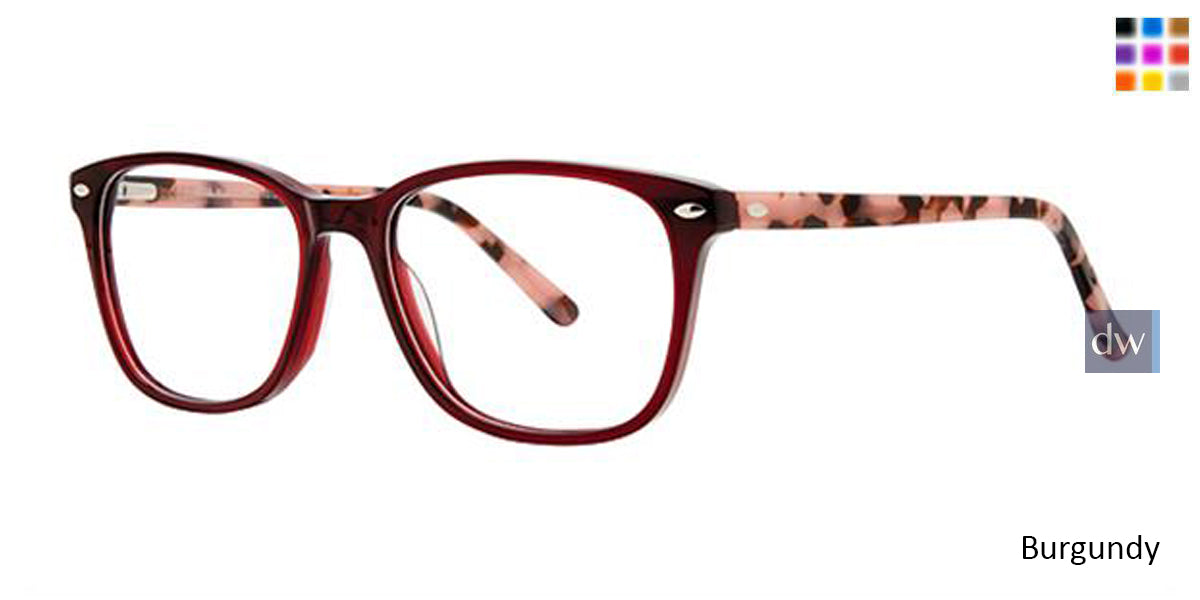 Burgundy Elan 3039 Eyeglasses.