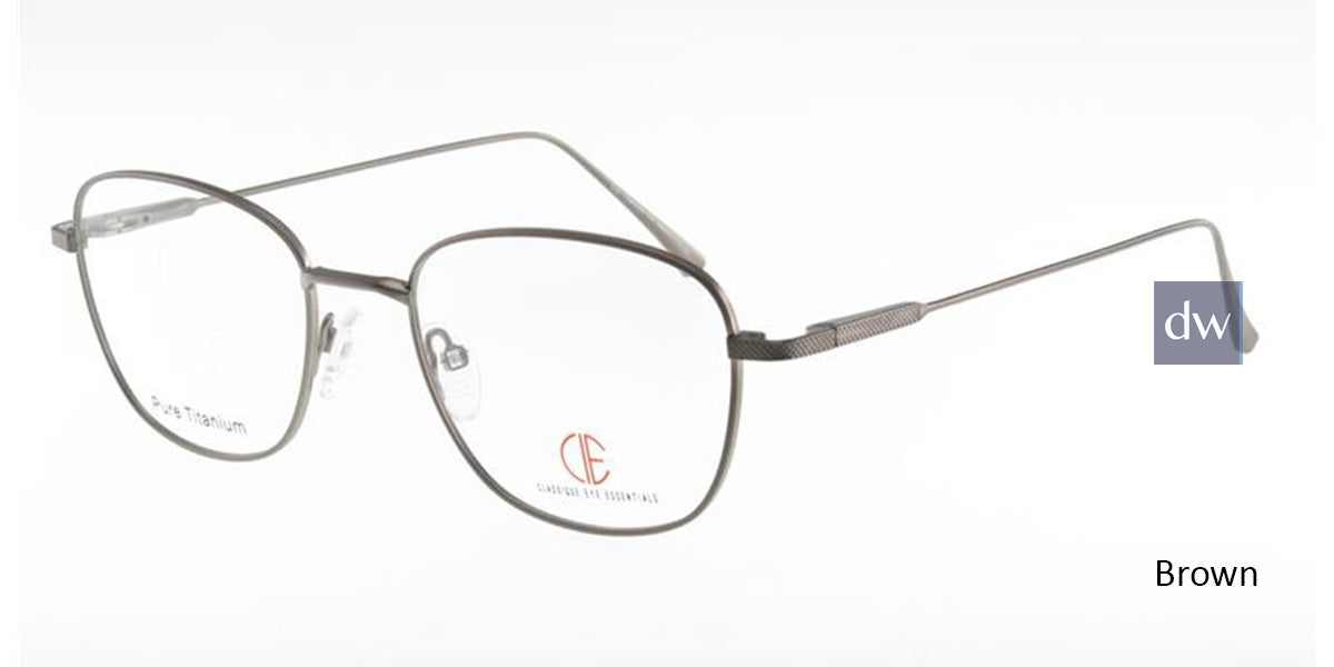 Brown CIE SEC315T Eyeglasses.