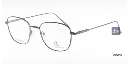 Brown CIE SEC315T Eyeglasses.