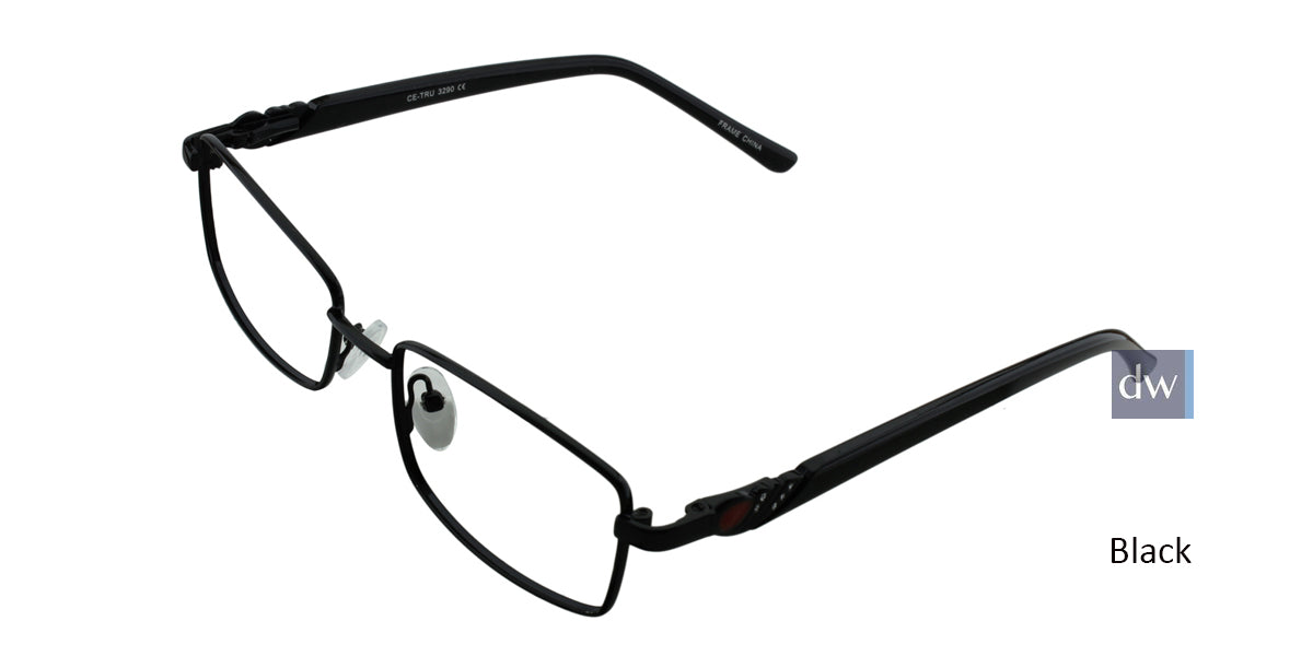Black GEEK CE-TRU 3290 Eyeglasses