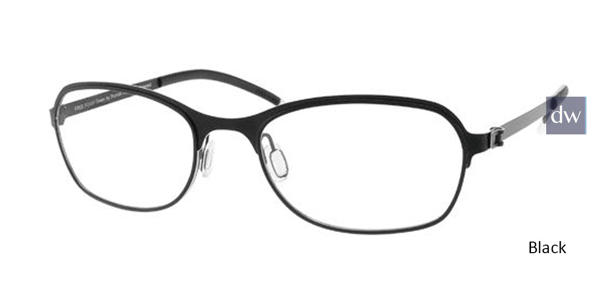Black Free-Form FFA941 Eyeglasses