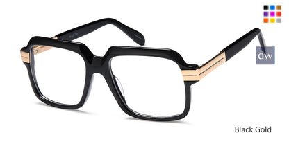 Black Gold Capri Dicaprio DC336 Eyeglasses.