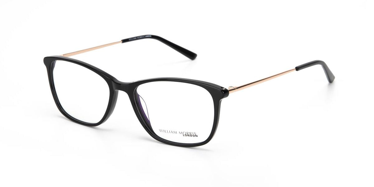Black/Rose Gold William Morris London WM50152 Eyeglasses.