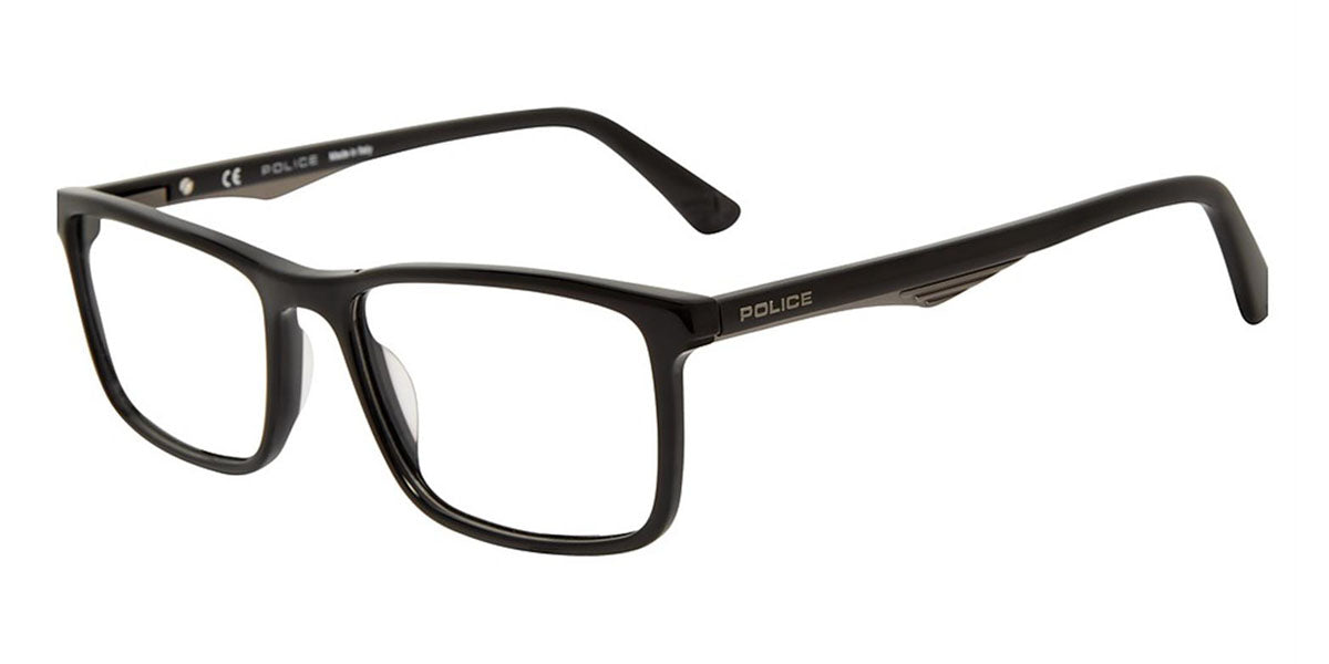 Black 0700 Police VPL467 Eyeglasses.