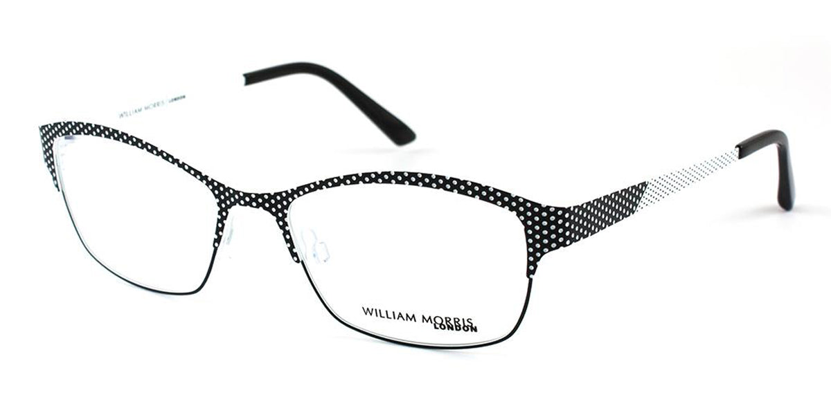 Black/White William Morris London WM4131 Eyeglasses.