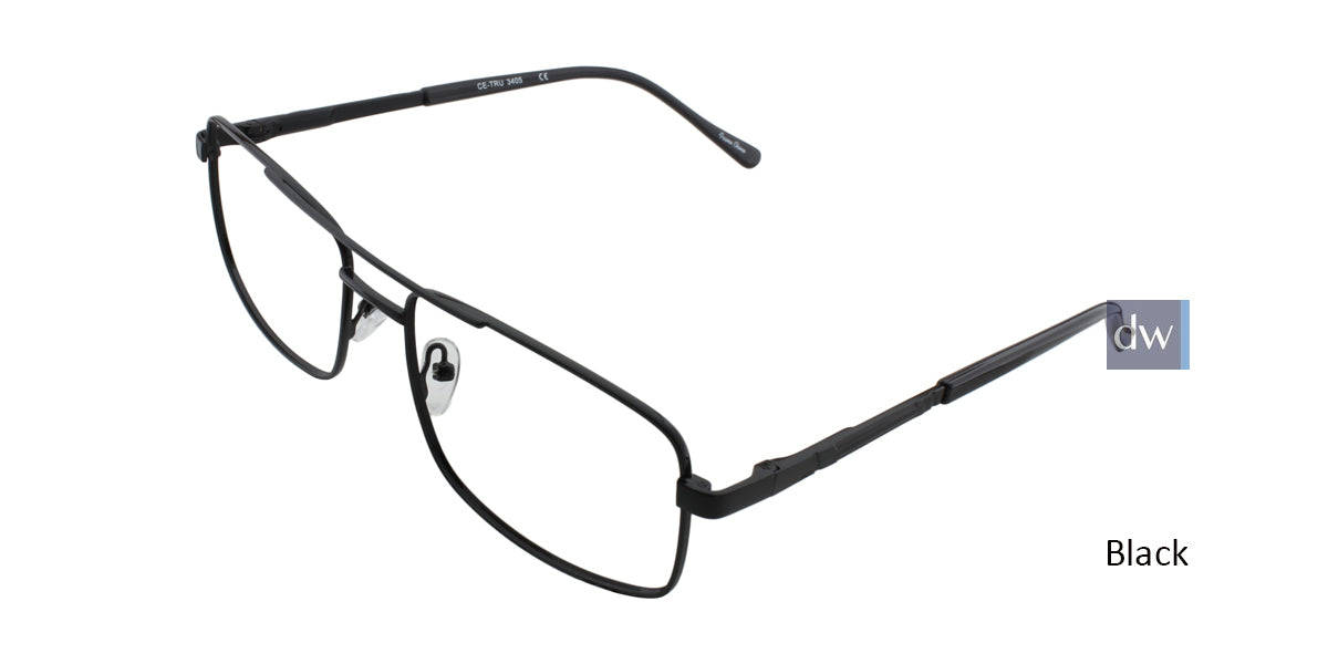 Black CE-TRU 3405 Eyeglasses