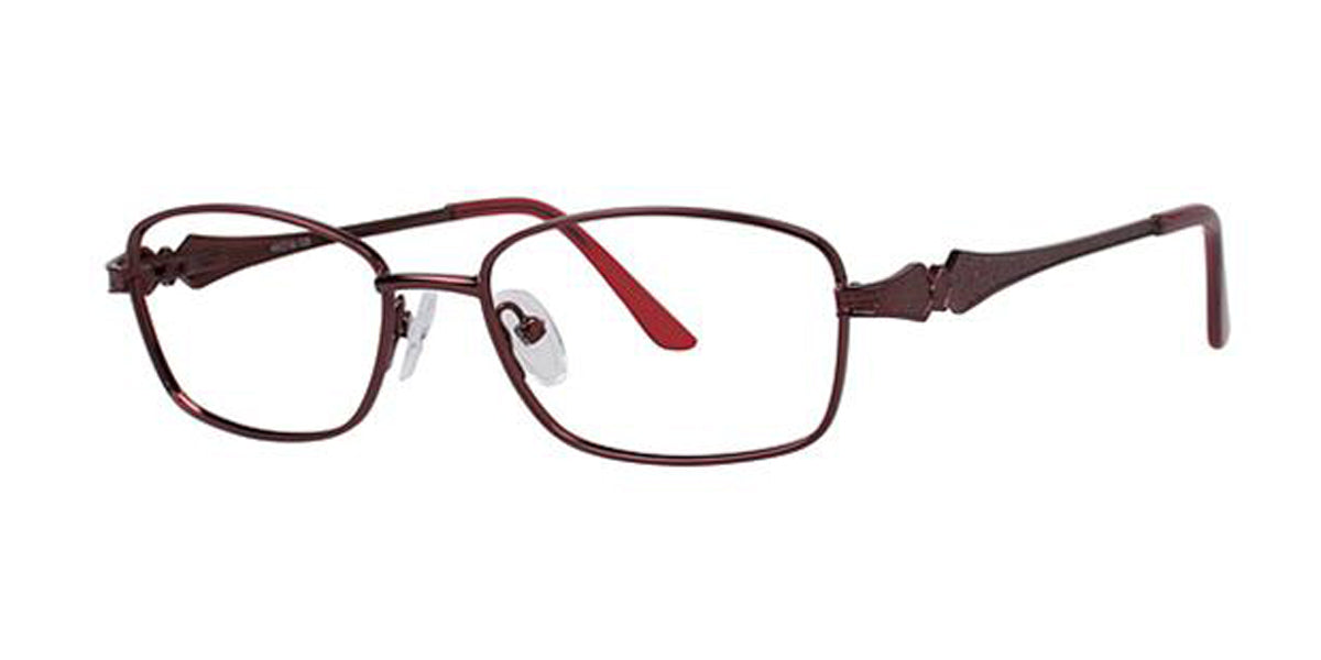 Burgundy Elan 3405 Eyeglasses - Teenager.