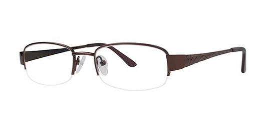 Brown Elan 3406 Eyeglasses.