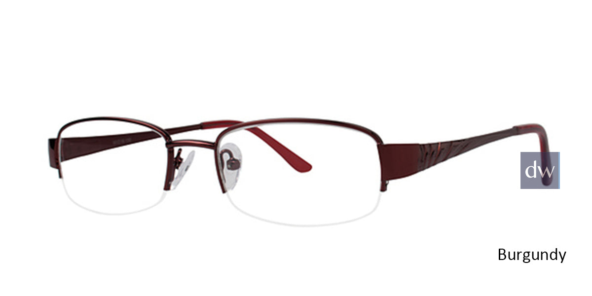 Burgundy Elan 3406 Eyeglasses.