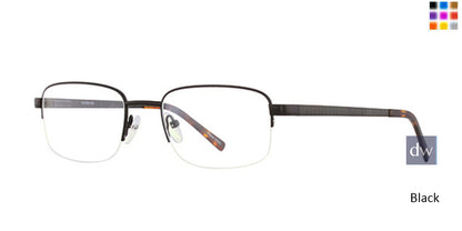 Black Elan 3409 Eyeglasses.
