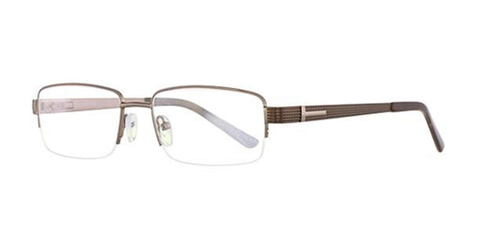 Brown Elan 3411 Eyeglasses.
