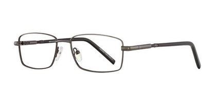 Dark Gunmetal Elan 3412 Eyeglasses.