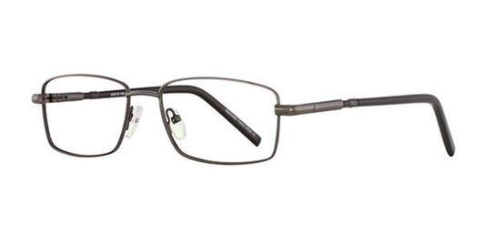 Dark Gunmetal Elan 3412 Eyeglasses.