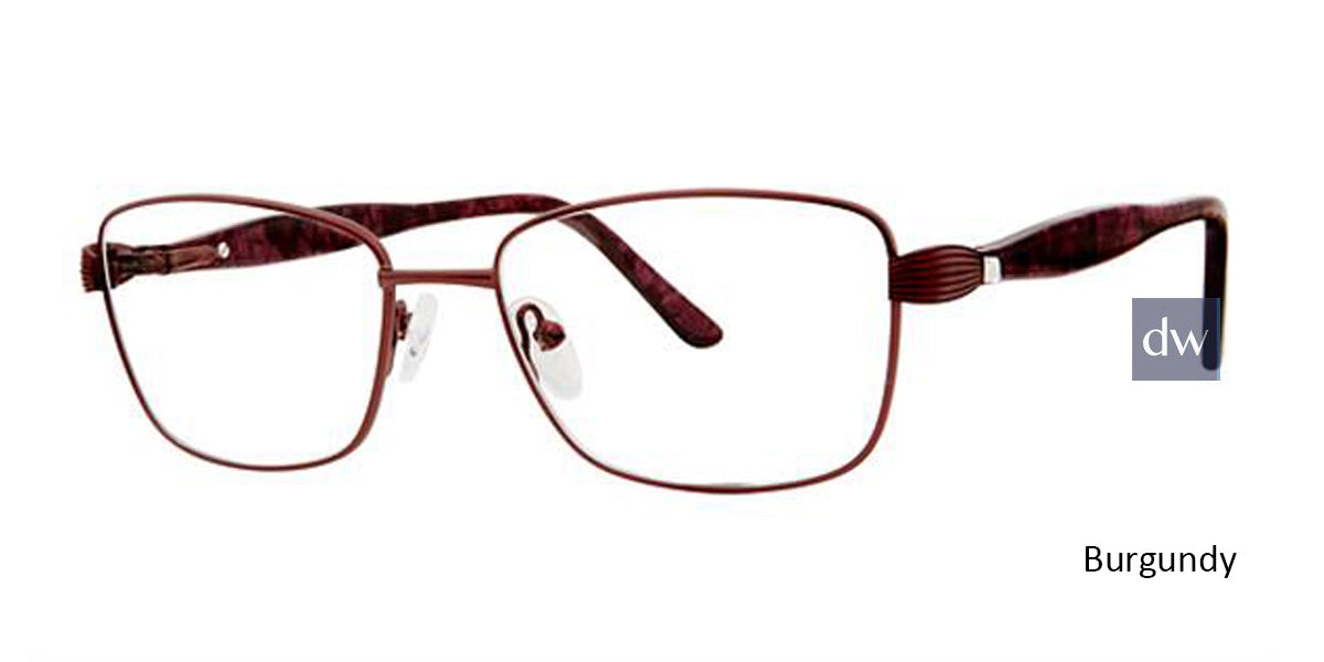 Burgundy Elan 3418 Eyeglasses.