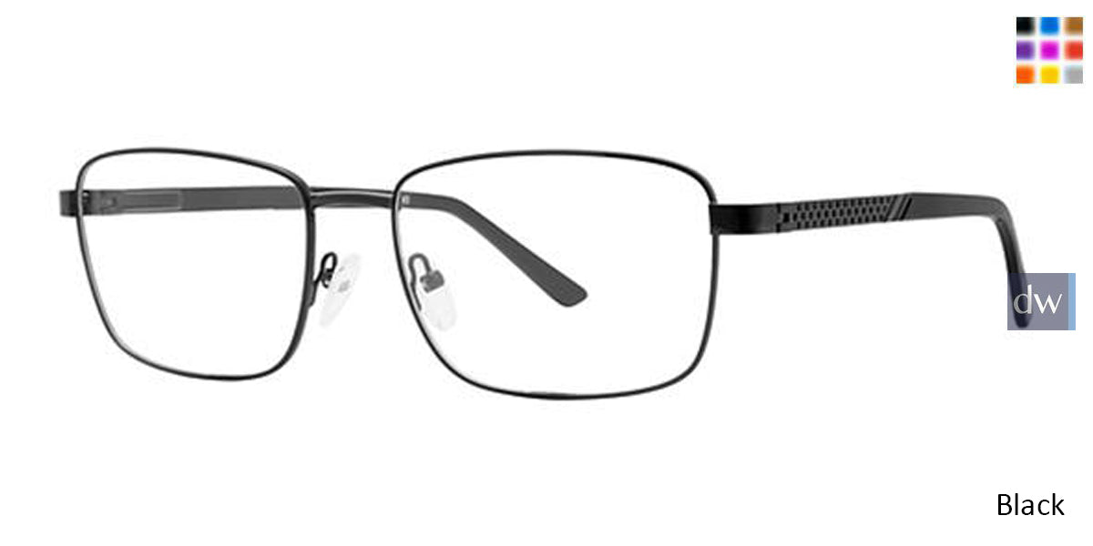 Black Elan 3420 Eyeglasses.
