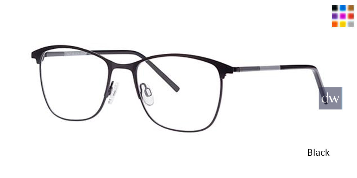 Black Elan 3427 Eyeglasses.