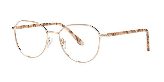 Beige/Gold	Elan 3429 Eyeglasses.