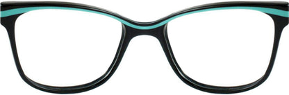 Black/Mint William Morris London WM3510 Eyeglasses.