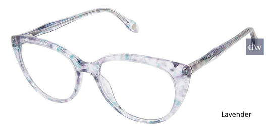 Lavender Fysh F-3676 Eyeglasses