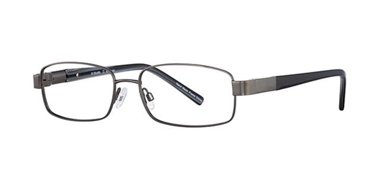 Gunmetal Elan 3702 Eyeglasses.