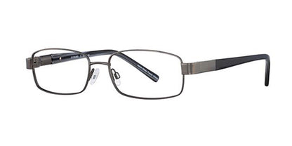 Gunmetal Elan 3702 Eyeglasses.
