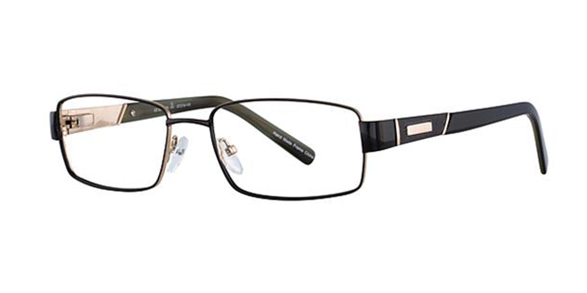 Black Elan 3703 Eyeglasses.