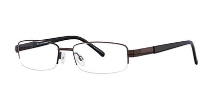 Brown Elan 3704 Eyeglasses.