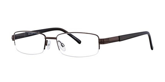 Brown Elan 3704 Eyeglasses.
