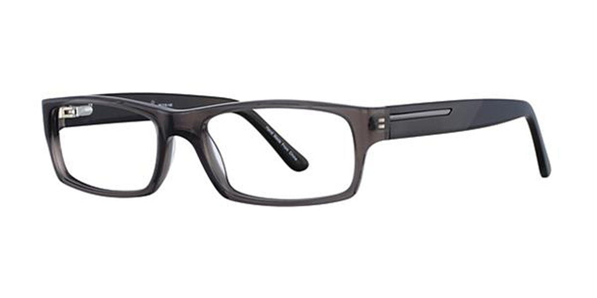 Grey/Black  Elan 3707 Eyeglasses.