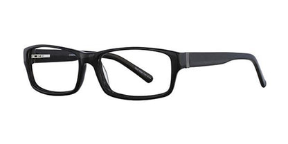 Black Elan 3709 Eyeglasses.