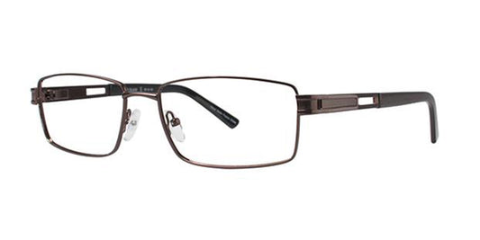 Brown Elan 3711 Eyeglasses.