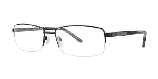 Black Elan 3713 Eyeglasses.