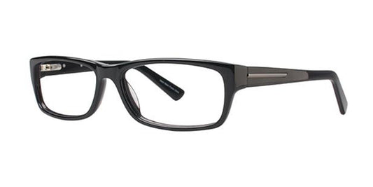 Black Elan 3715 Eyeglasses.