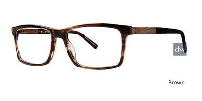 Brown Elan 3718 Eyeglasses.