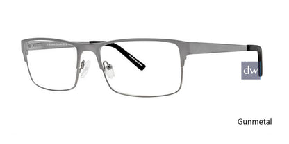 Gunmetal Elan 3719 Eyeglasses.