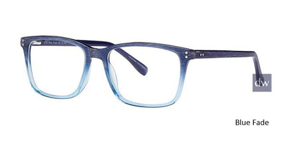 Blue Fade Elan 3723 Eyeglasses.