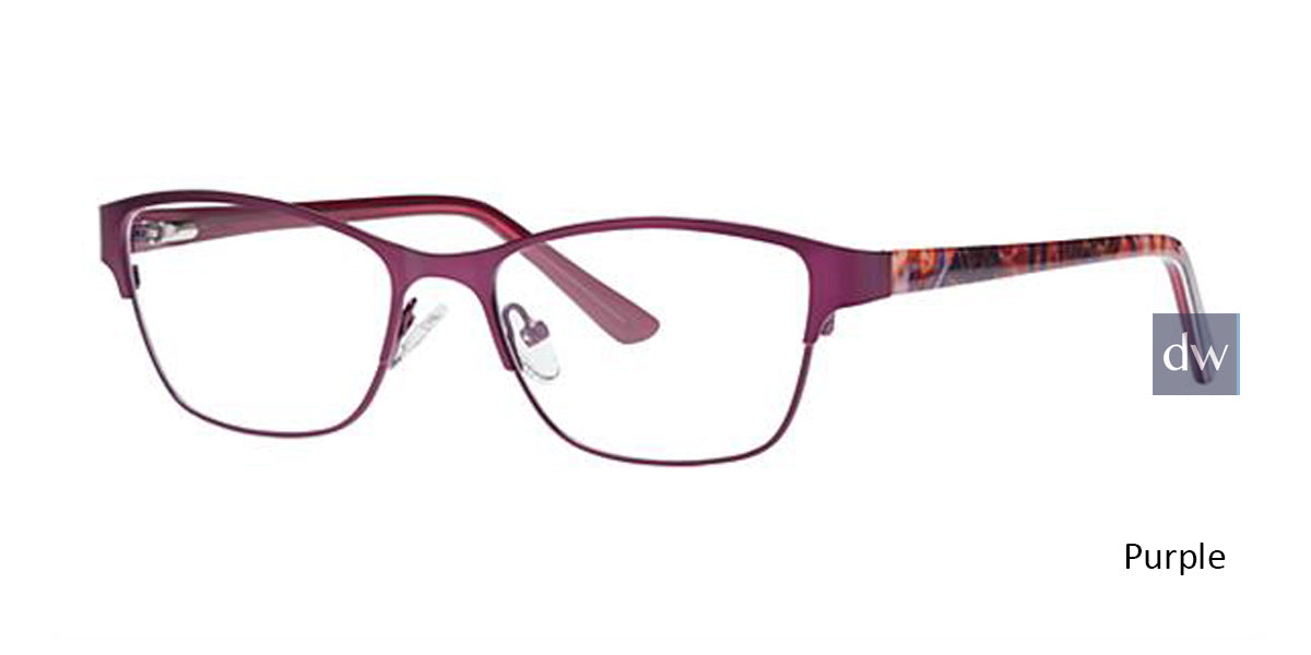 Purple Elan 3751 Eyeglasses.