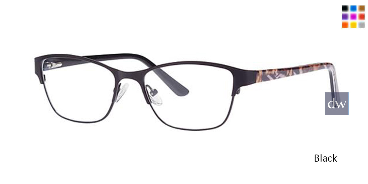 Black Elan 3751 Eyeglasses.