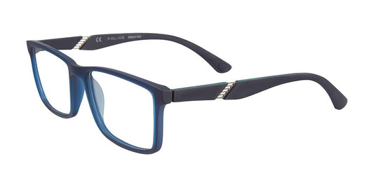 Rubber Blue Police VPL389 Eyeglasses.