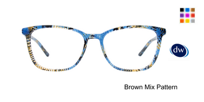 Blue Mix Pattern